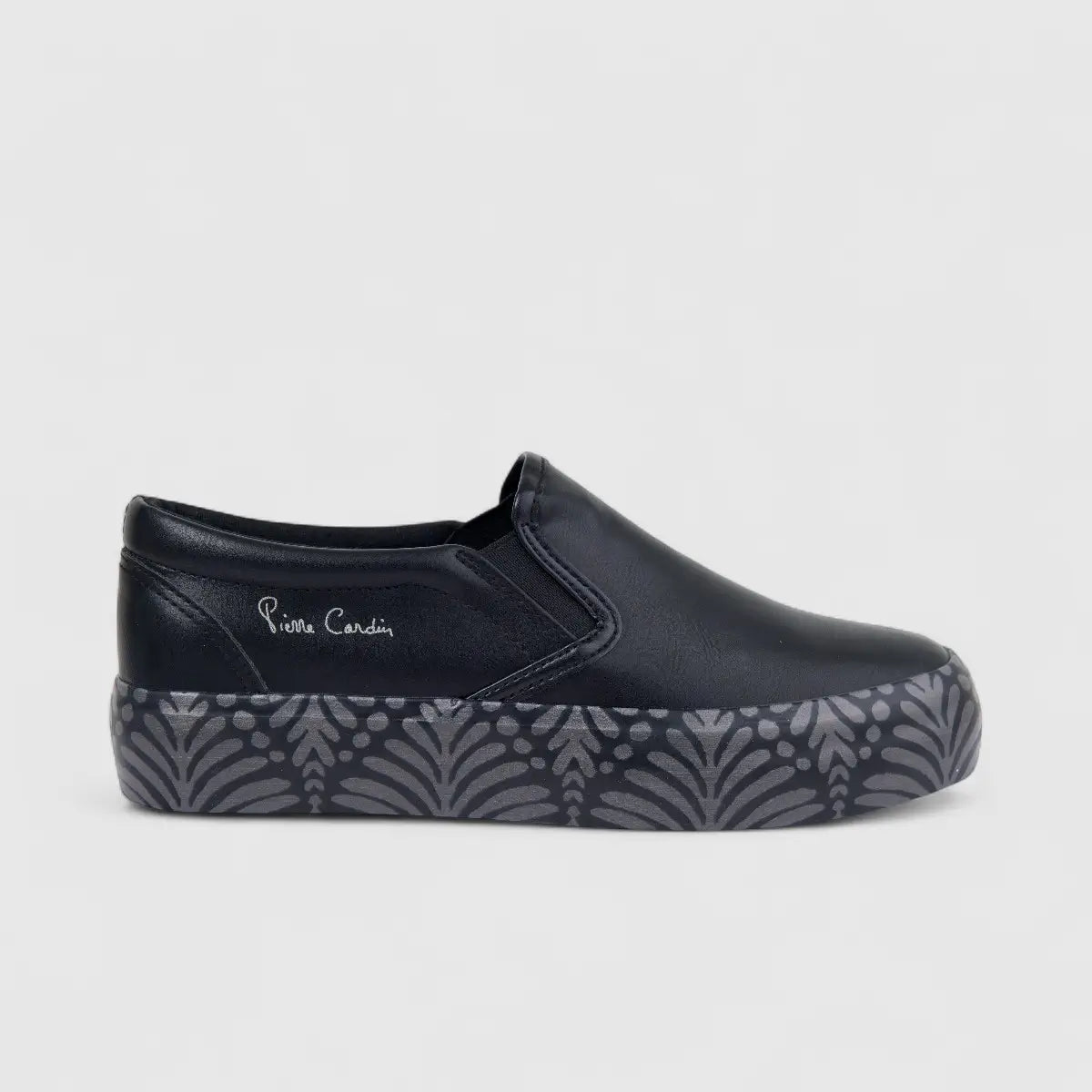 PC ladies Casual Slip On Sneaker PCL10930 Black/Grey PC359