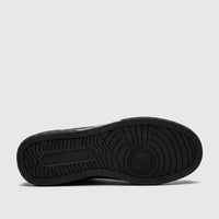Black PC Ladies Casual Sneaker with a detailed sole and tread pattern, shown angled from the side.
