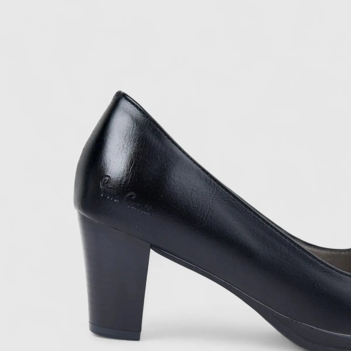 PC ladies Dress Block Heel Court PCL10954 Black PC367