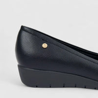 PC Ladies Dress Wedge Pump PCL10905 Black PC363