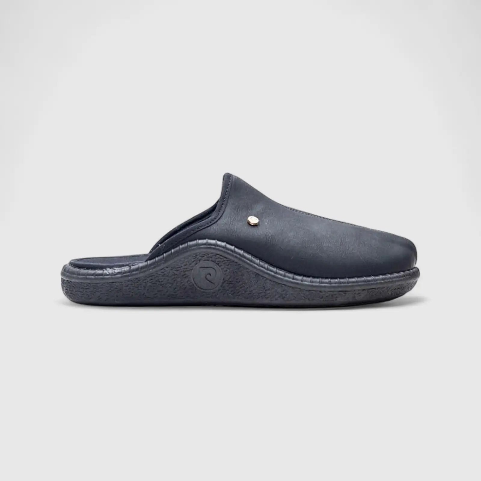 PC Men's Casual Clog PCM00100 Black Mono PM1