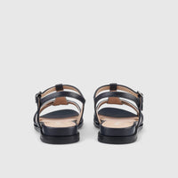 Pienza  Comfort Leather Sandal Navy Sandals | familyshoecentre