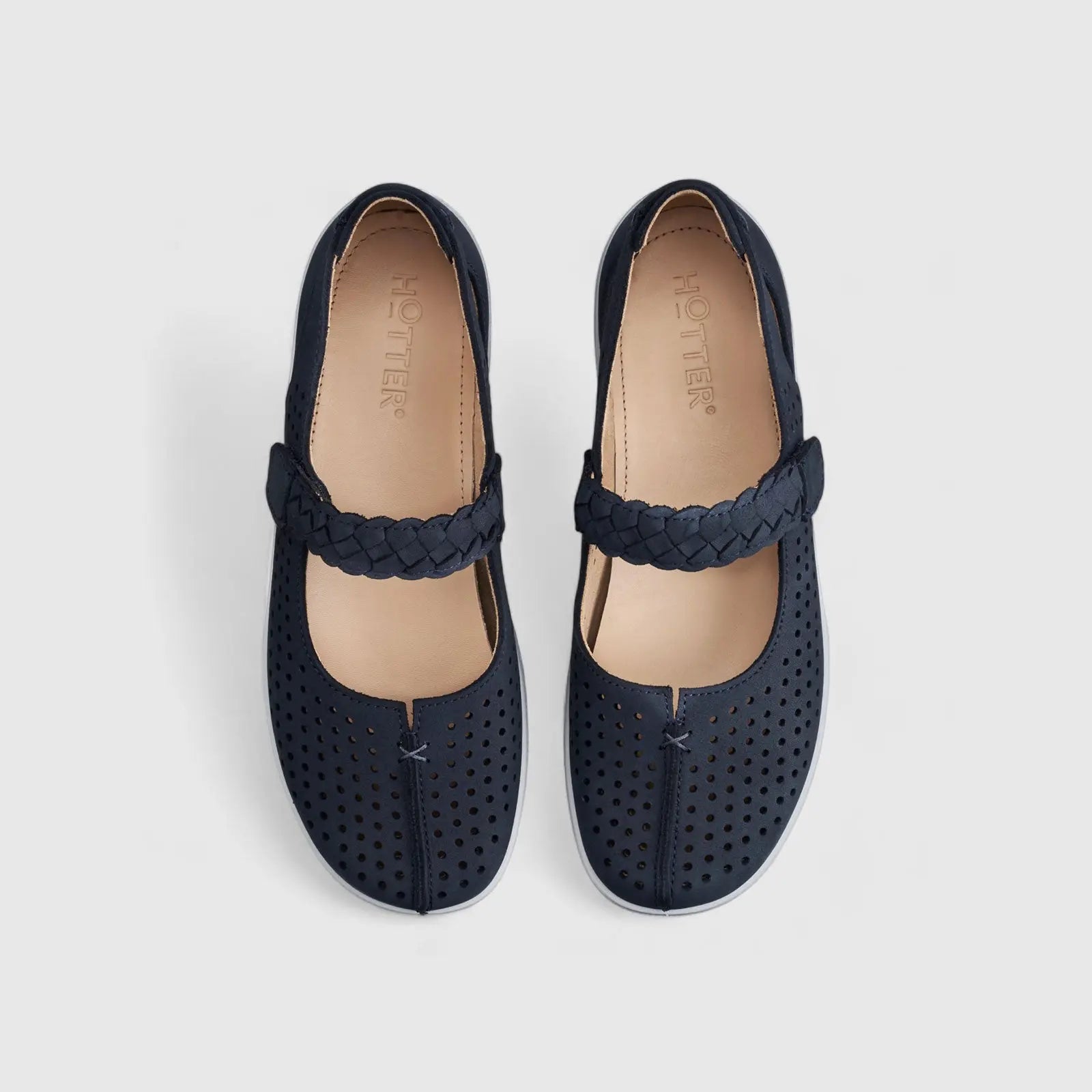 Quake Comfort Shoe Denim Pumps | familyshoecentre