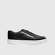 Fit Flops Rally X Leather Sneaker Black Mens DR6-001 FP73 Sneakers | familyshoecentre