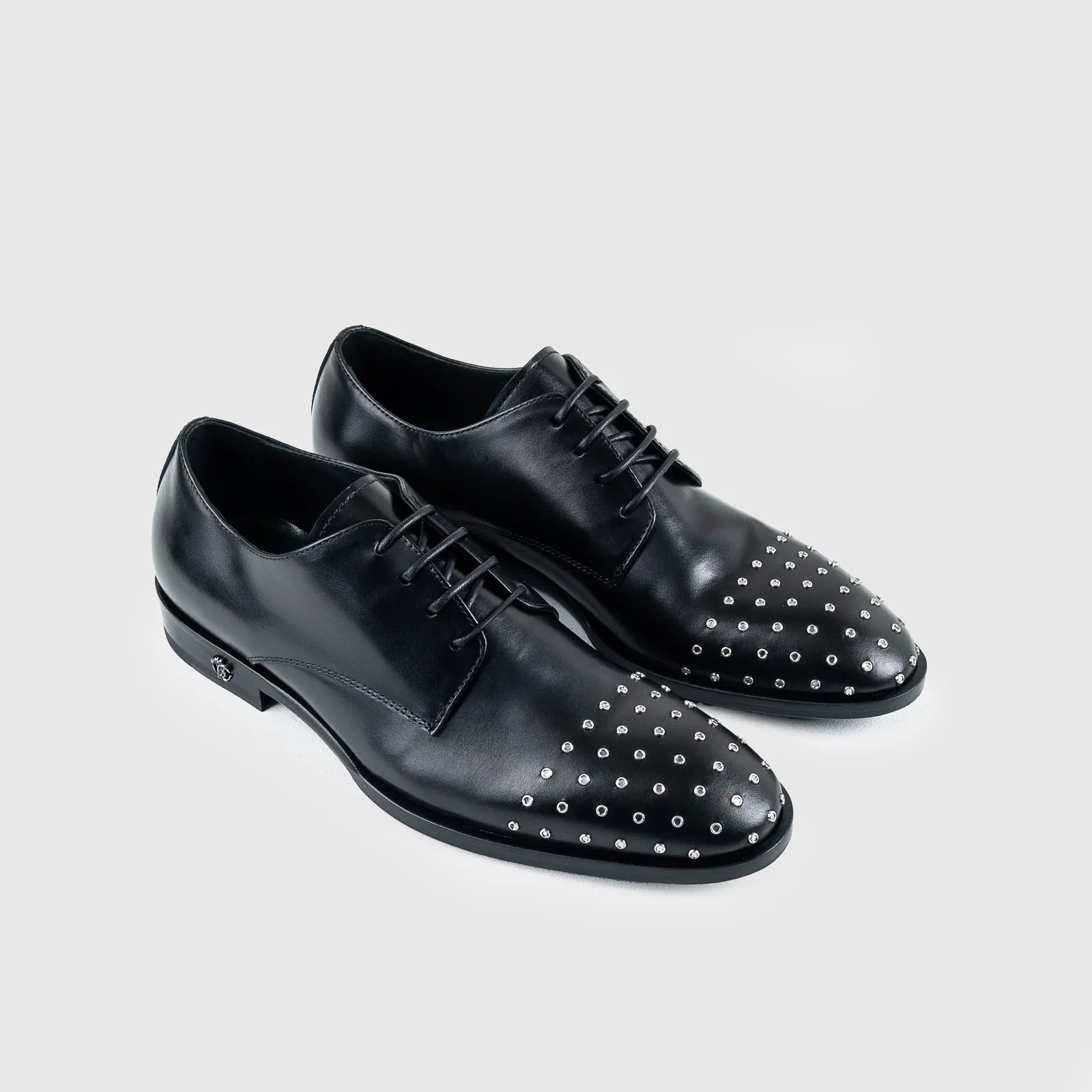 Roberto Cavalli Lace Up Black 25708 RC1 Oxfords | familyshoecentre