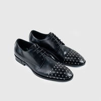 Roberto Cavalli Lace Up Black 25708 RC1 Oxfords | familyshoecentre