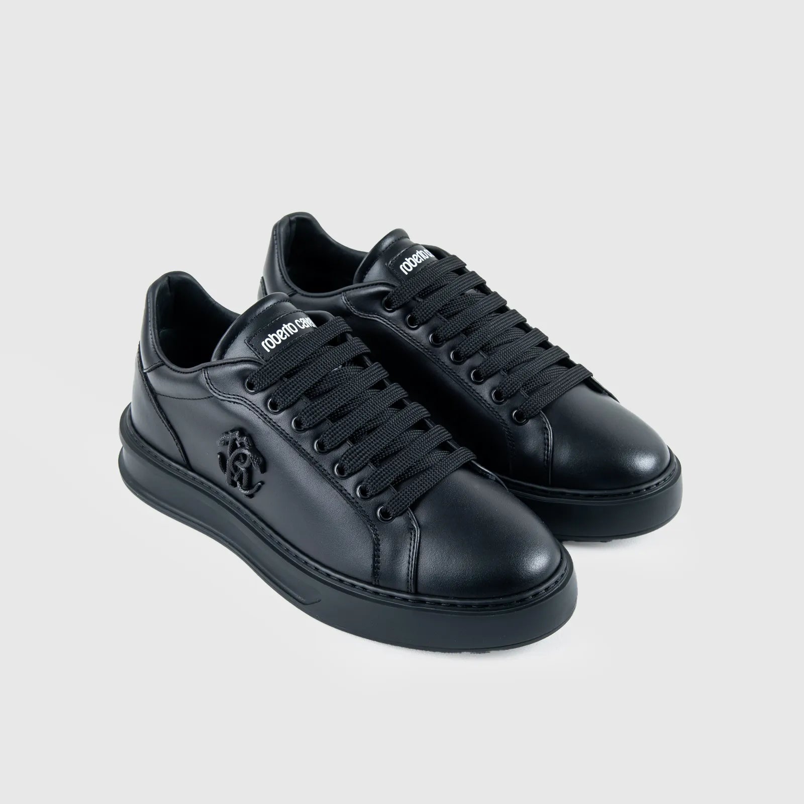 Roberto Cavalli Sneaker Black 25730 RC 2 Sneakers | familyshoecentre