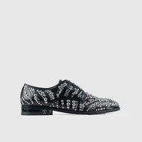 Roberto Cavalli Studs Black 27763 RC5 Oxfords | familyshoecentre