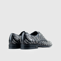 Roberto Cavalli Studs Black 27763 RC5 Oxfords | familyshoecentre