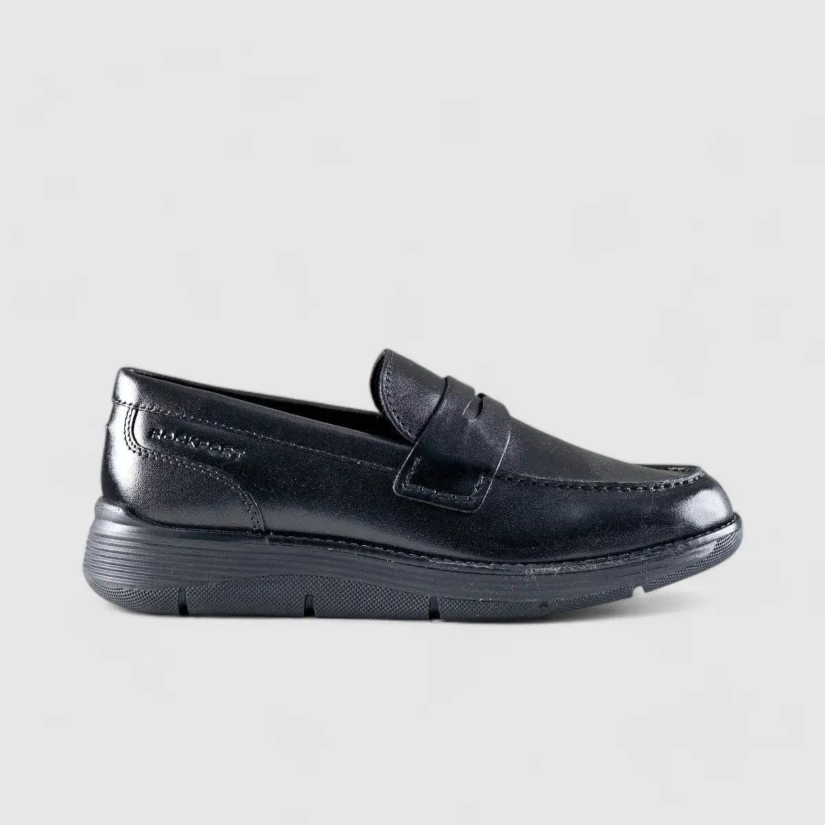 Rockport Liam Slip On Loafers Black Slip-ons | familyshoecentre