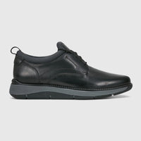 Rockport Men's Casual Lace Up Lukah Black RP22 Sneakers | familyshoecentre