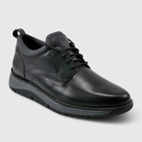 Rockport Men's Casual Lace Up Lukah Black RP22 Sneakers | familyshoecentre