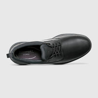 Rockport Men's Casual Lace Up Lukah Black RP22 Sneakers | familyshoecentre