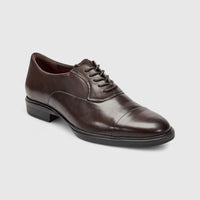 Rockport Men's Formal Toe Cap Lace Up Keefe Dark Brown RP32