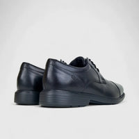 Rockport Men's lace Up Charles Road Cap Toe Black RP24