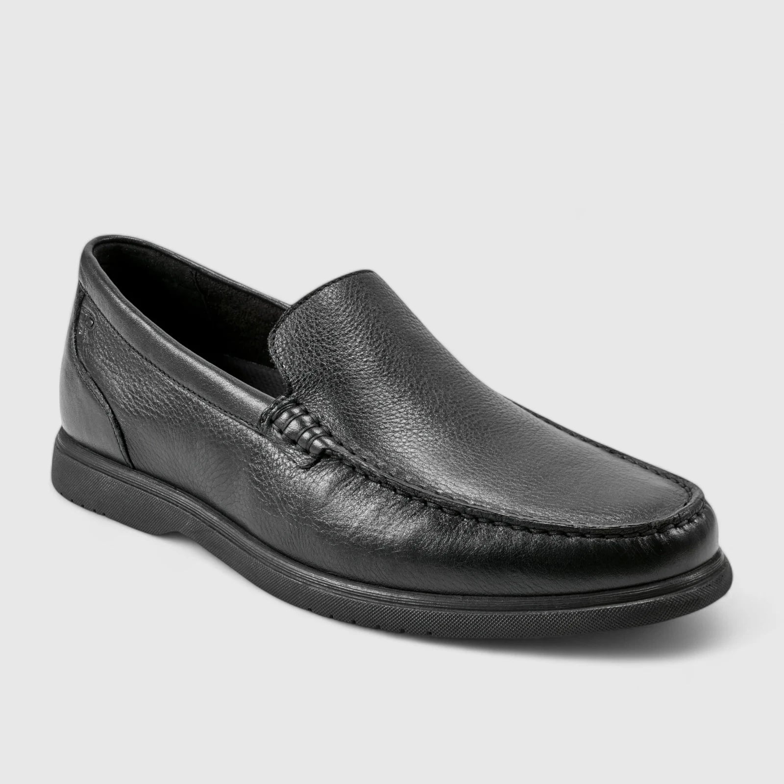 Rockport Slip On Comfort Shoe Jensen Black Slip-ons | familyshoecentre