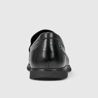 Rockport Slip On Comfort Shoe Jensen Black Slip-ons | familyshoecentre