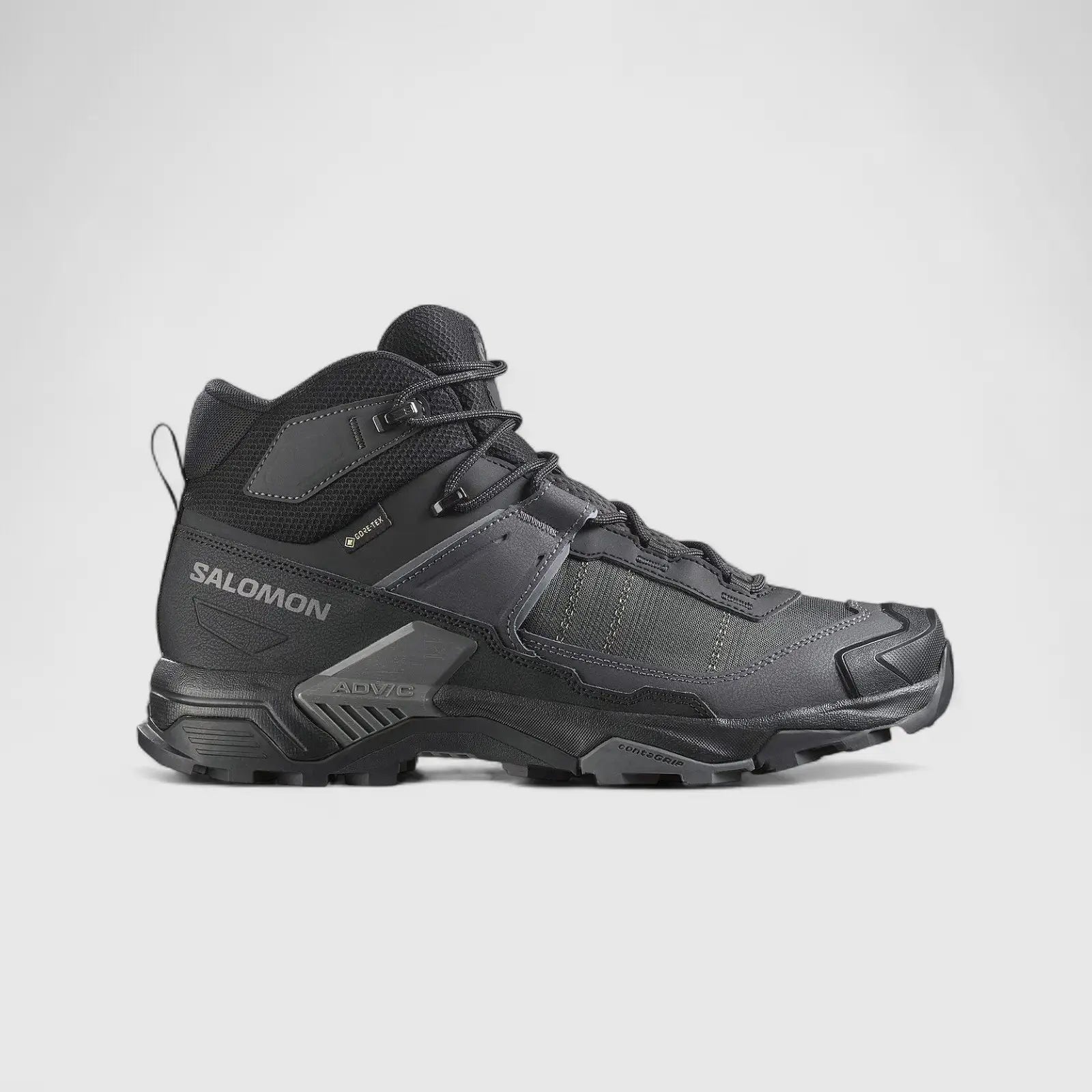 Salomon Men's Boot X Ultra 5 Mid Gtx Gore-Tex 477542 Black/Asphalt/Castlerock SL39