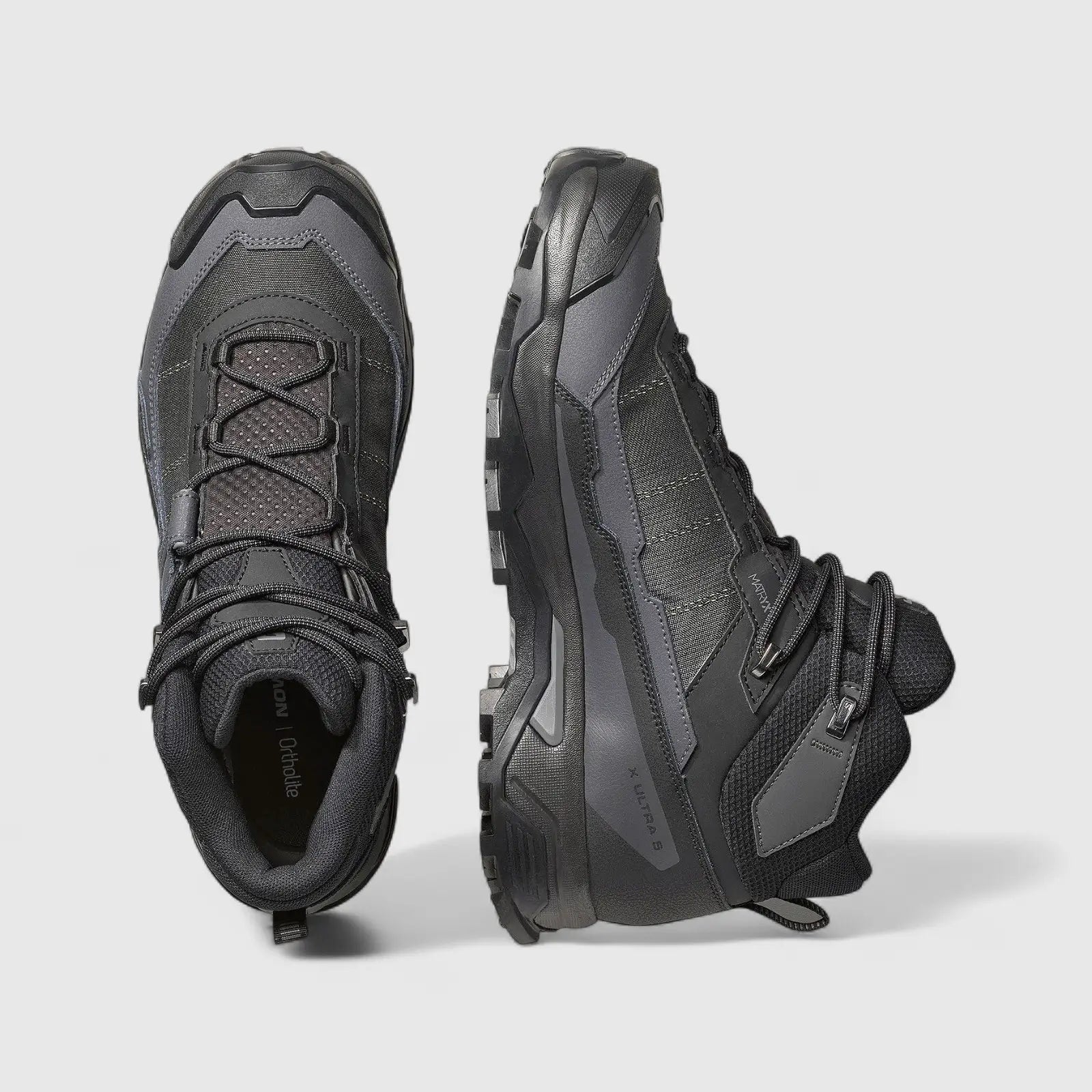 Salomon Men's Boot X Ultra 5 Mid Gtx Gore-Tex 477542 Black/Asphalt/Castlerock SL39