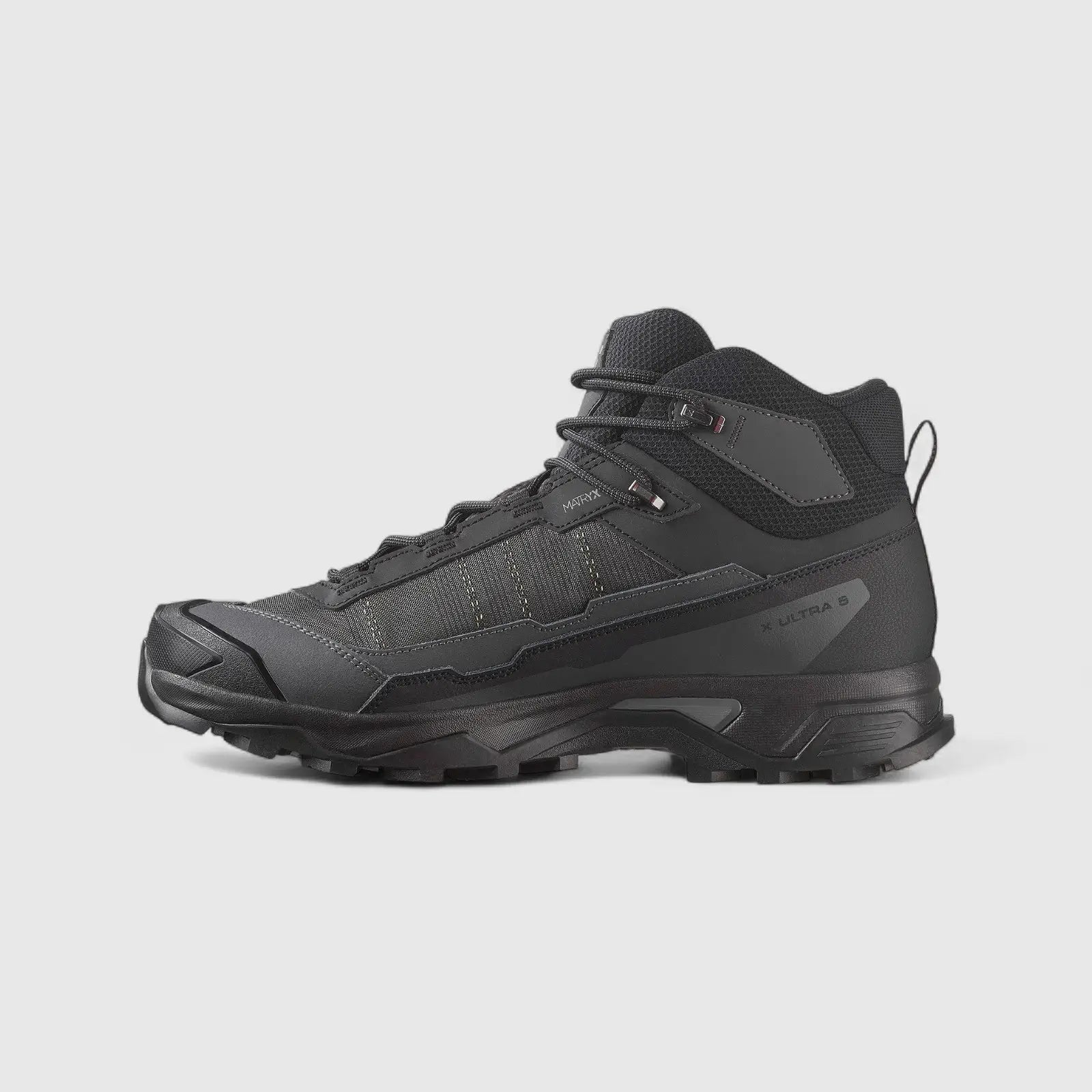 Salomon Men's Boot X Ultra 5 Mid Gtx Gore-Tex 477542 Black/Asphalt/Castlerock SL39