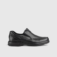 Sawyer Comfort Slip Ons Black Slip-ons | familyshoecentre