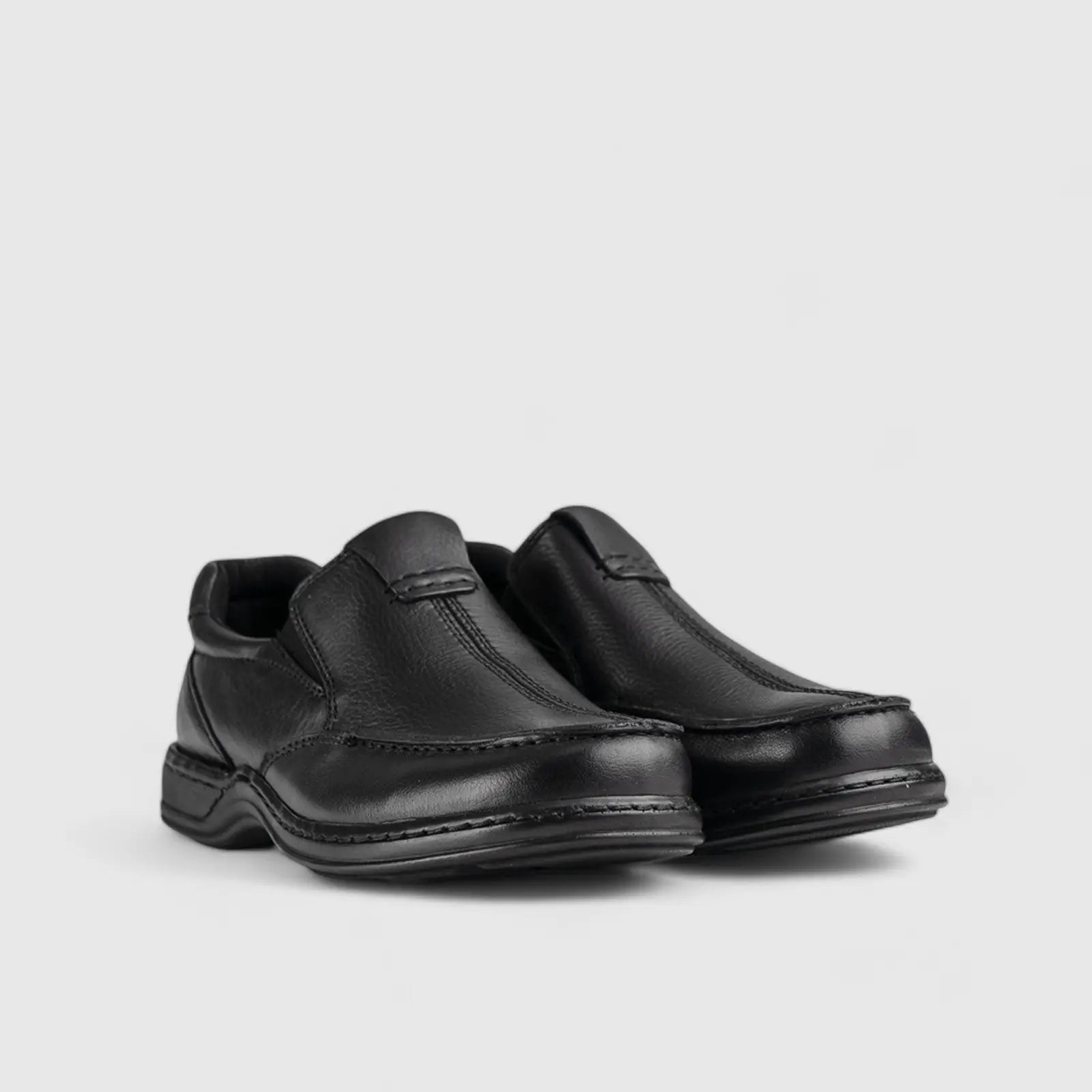 Sawyer Comfort Slip Ons Black Slip-ons | familyshoecentre