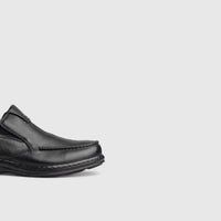 Sawyer Comfort Slip Ons Black Slip-ons | familyshoecentre