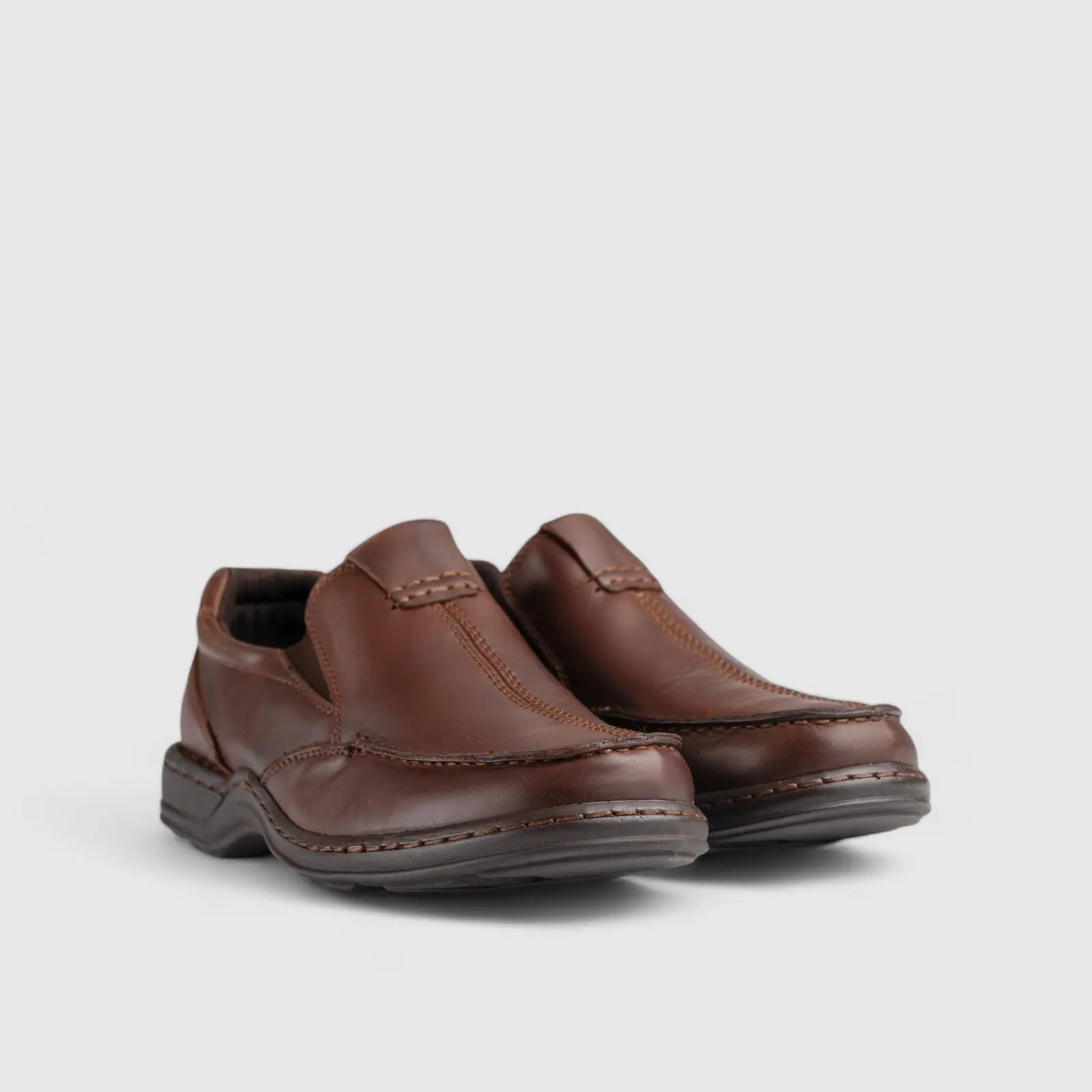 Sawyer Comfort Slip Ons Chestnut Slip-ons | familyshoecentre
