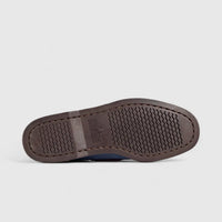Sebago Men's Docksides Portland Nubuck Waxy 78123HW AI6 Blue/Brown SG33