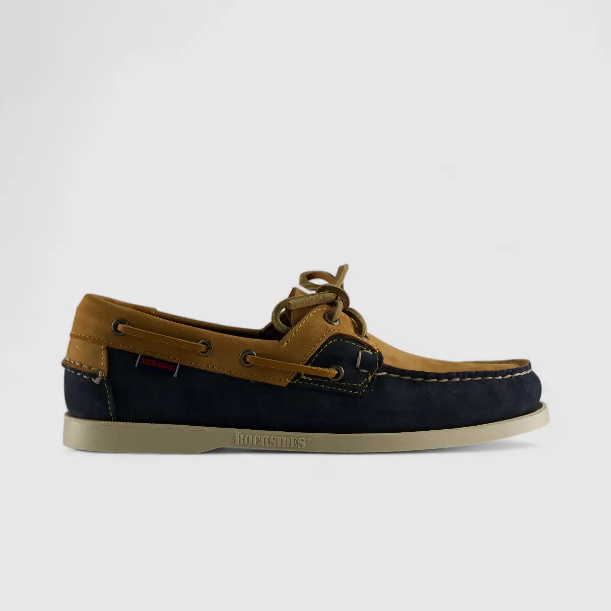 Sebago Rossiland A30 Blue Navy Ocra 78113KW Loafers | familyshoecentre