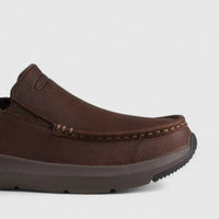 Skechers Comfort Slip Ons Brown 204866 SM52 Slip-ons | familyshoecentre