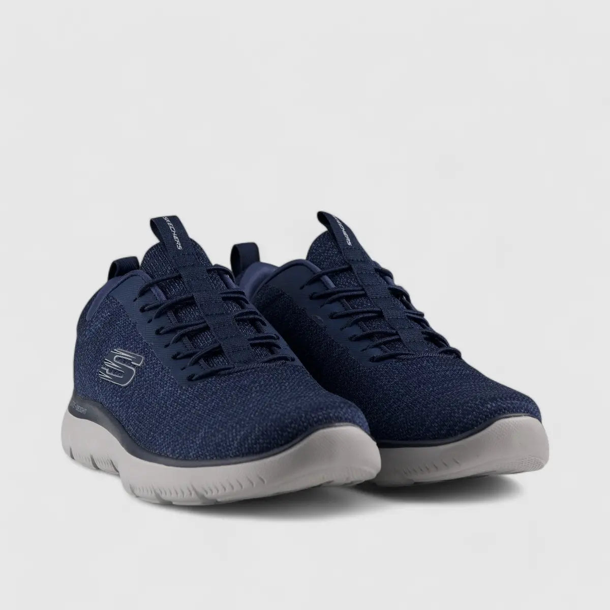 Skechers Comfort Slip Ons Navy 232697 SM54 Slip-ons | familyshoecentre