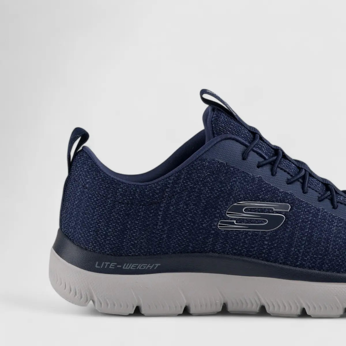 Skechers Comfort Slip Ons Navy 232697 SM54 Slip-ons | familyshoecentre