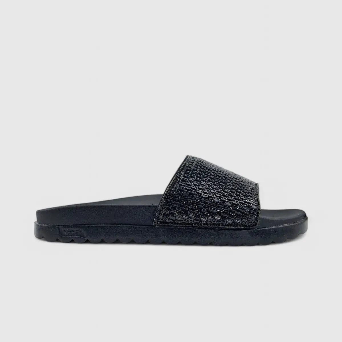 Skechers Ladies Arch Fit Paradise Black 119382 Sandals | familyshoecentre