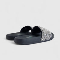 Skechers Ladies Bling Slide Pop Ups Rocker Glam 119193 Black SW107