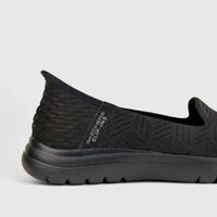 Skechers Ladies Comfort Slip ins 138182 Black SW55 Ladies | familyshoecentre