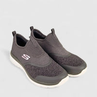 Skechers Ladies Comfort Slip on Bountiful149222 Grey SW57 Ladies | familyshoecentre