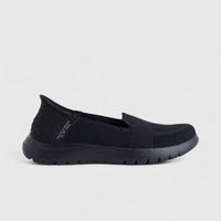 Skechers Ladies Comfort Slip Ins Sneaker Go Flex Serene  136541 Black SW110