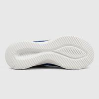 Skechers Ladies Comfort Slip Ins Sneaker Ultra Flex 3.0 149709 Navy, showing the white sole with its ribbed pattern.