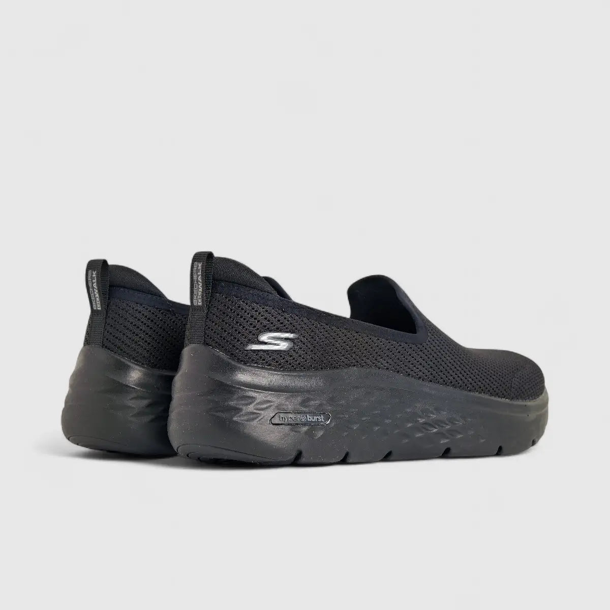Skechers Ladies Comfort Slip On Go Walk Hyper Burst 124273 Black SW94
