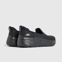 Skechers Ladies Comfort Slip On Go Walk Hyper Burst 124273 Black SW94