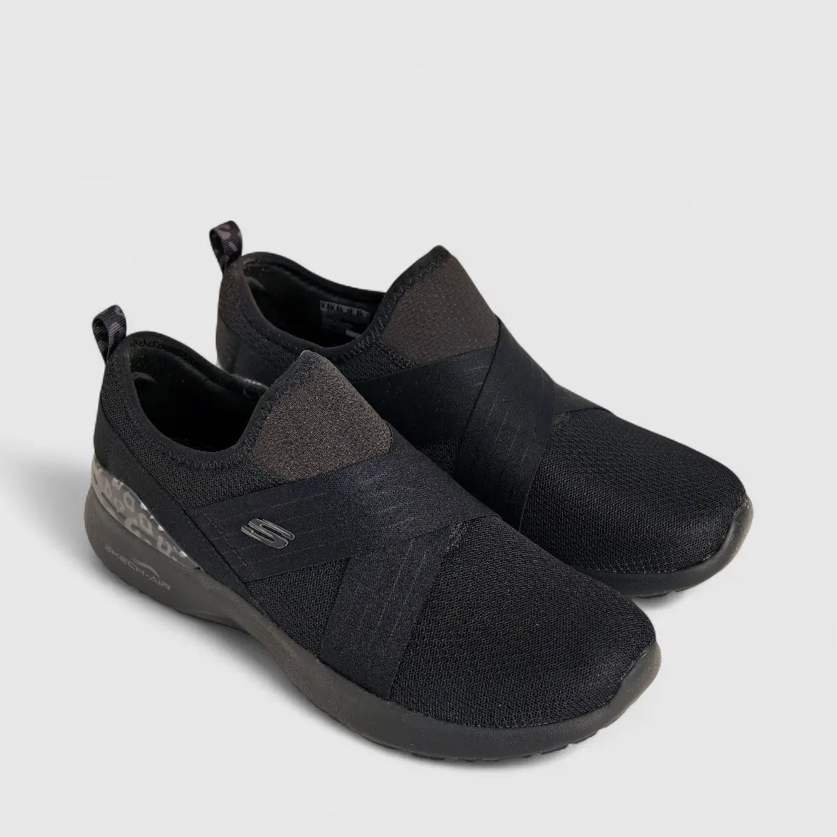Skechers Ladies Comfort Slip On Skech Air Dynamight 149664 Black SW101