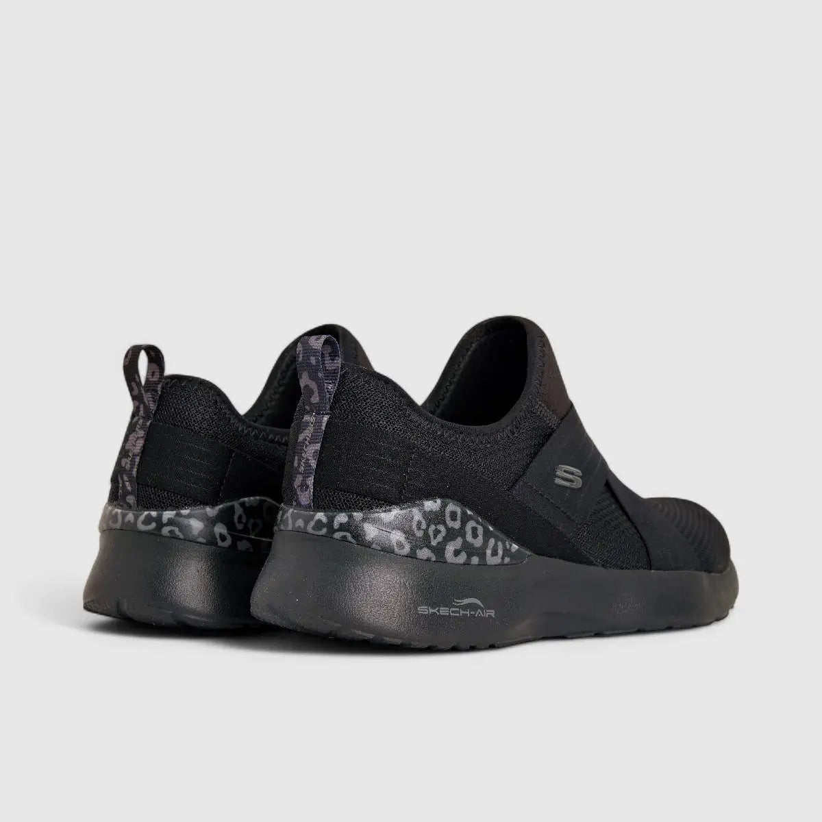 Skechers Ladies Comfort Slip On Skech Air Dynamight 149664 Black SW101