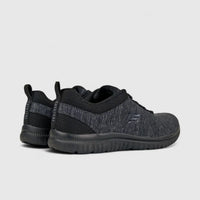 Skechers Ladies Comfort Sneaker 104410 Virtue Black SW62 Ladies | familyshoecentre