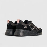 Skechers Ladies Comfort Sneaker Bobs Squad 3 117188 Black SW91
