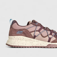 Skechers Ladies Comfort Sneaker Bobs Squad 3 117188 Mauve SW92