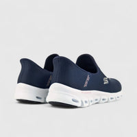 Skechers Ladies Comfort Slip in Sneaker Glide Step 104547 Navy SW72