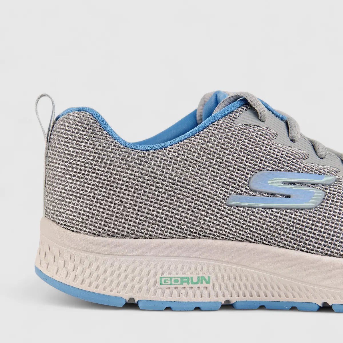 Skechers Ladies Comfort Sneaker Go Run Consistent 128290 Grey Blue SW77
