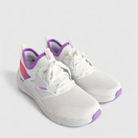 Skechers Ladies Comfort Sneaker Go Run Elevate 128317 White Lavender SW118