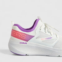 Skechers Ladies Comfort Sneaker Go Run Elevate 128317 White Lavender SW118